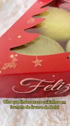 Caixas Árvore De Natal 🎄  #natal #presente #caixinhas #shopee #fyp 