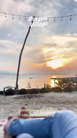Cara mengobati kesepian.. jom berkunjung ke Bongga Village Resort🏖️😊 #pakejsemporna #staycation #daytrip #semporna #sabah 