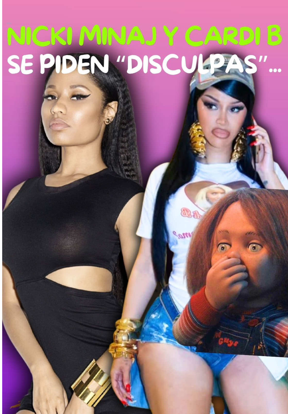 #NickiMinaj y #CardiB emiten “disculpas” públicas…😳🥵😨 #Chismes #Noticias #tiktokbuzzcontest 