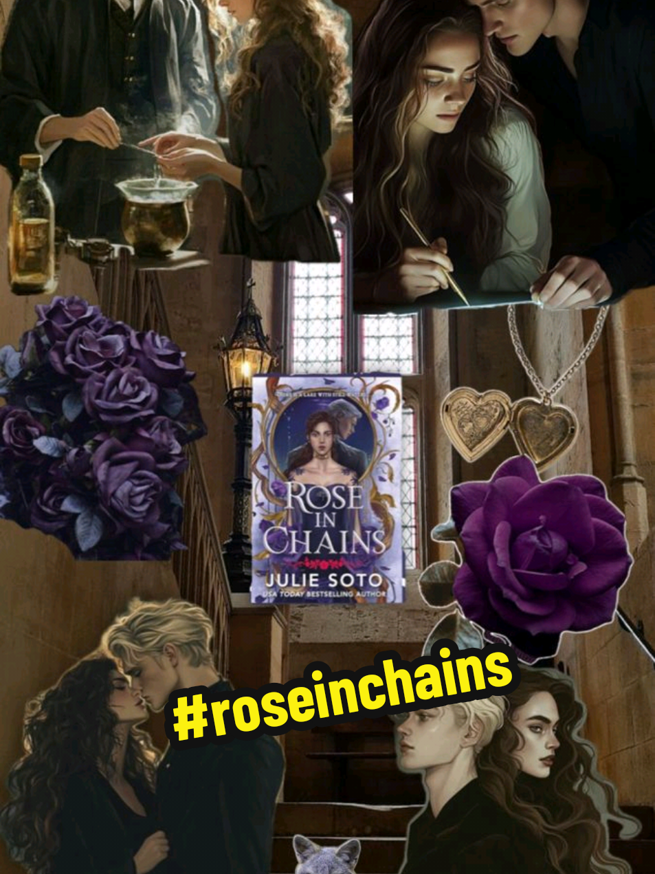 Roses in chains de  juli soto #juliesoto #roseinchains #BookTok #booktoker #books 