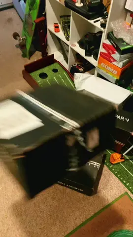 All right, we’re gonna do a continuation of opening all these short part for disappointing boxes that I’ve gotten throughout the years and this troll shoes are just. I don’t like soft spikes. Kind of disappointed been disappointed for quite a while. I actually just once I get it I just throw in the corner and if you saw the last video of the short part four was actually a pretty good pick up. It was in a bag and we got a ton of bags so if you guys are interested in watching me unboxing these things cause I eventually have to unboxed them and then maybe I’ll do some giveaways with the product That I’m just not gonna need or use or maybe I’ll donate or give to charity but yeah, I’ll probably never wear these shoes ever. I don’t never even seen this brand and no offense to the brand. I don’t want soft spikes. I feel like especially when I get to play golf the grounds either bone dry or a little damp and wet so I slept and I’m not Scottie Scheffler so get back to Golf check it out.  