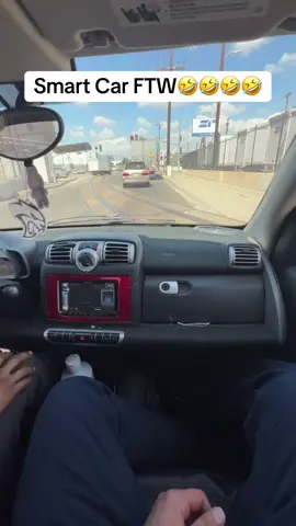 Smart car we fit anywhere 🤣 #smartcar #viral #makemefamous #comedy #carsoftiktok 