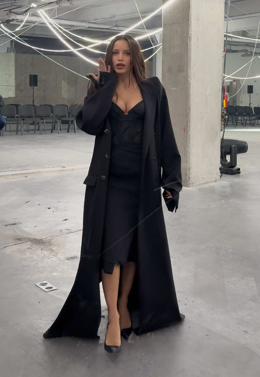 #emiliamernes in #paris #fashionweek 