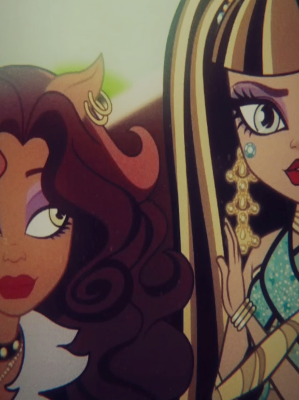 Me and bestie 💜💛 #cleodenile #clawdeenwolf #monsterhigh #bestie #edit 