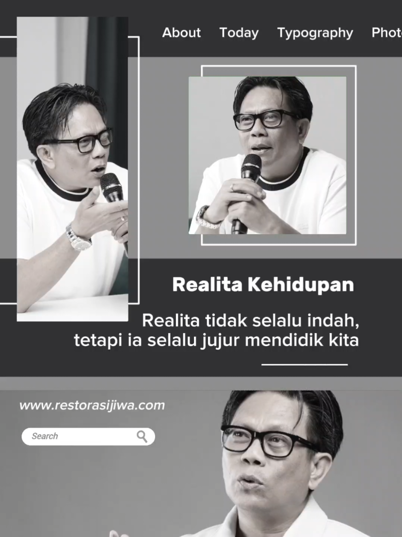 Realita yang Tidak Selalu Indah Kehidupan tidak selalu menawarkan jalan yang mulus. Ada kalanya kita berhadapan dengan kenyataan pahit yang tidak pernah kita harapkan: kegagalan, kehilangan, atau pengkhianatan. Namun, justru di sanalah kehidupan menunjukkan wajah aslinya—bahwa tidak semua hal berjalan sesuai rencana kita. Realita mengajarkan bahwa keindahan bukan berarti tanpa luka, melainkan kemampuan untuk menemukan makna di dalam luka itu sendiri. Kita bisa saja lari dari kenyataan, tetapi realita akan tetap mengejar. Hanya dengan penerimaanlah kita mampu berdamai. Penerimaan bukan menyerah, melainkan cara untuk melihat sesuatu apa adanya, tanpa perlawanan batin yang sia-sia. Ketika kita menerima, kita belajar bahwa kepahitan pun adalah bagian dari perjalanan menuju kedewasaan. Realita kehidupan sesungguhnya adalah guru besar yang seringkali keras, namun bijaksana. Ia menyingkap kelemahan, membentuk keteguhan, dan melatih jiwa untuk tetap tegak meski diterpa badai. “Realita tidak selalu indah, tetapi ia selalu jujur mendidik kita.” Salam Restorasi Jiwa Indonesia #transformasidiri #kesadaranholistik #restorasijiwa #CapCut 