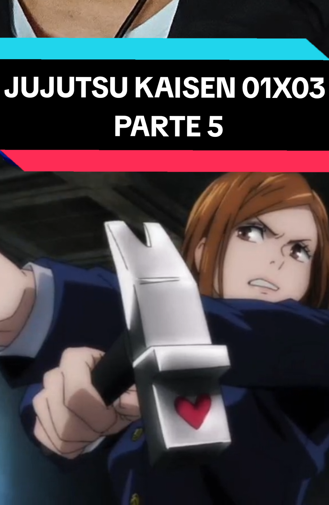 JUJUTSU KAISEN 01X03 PARTE 5 #anime #react #jujutsukaisen 