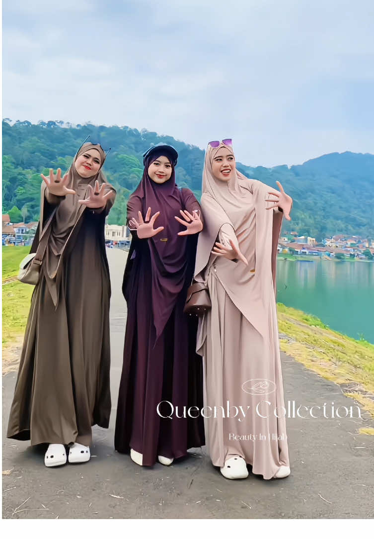 Rekomendasi Gamis Abaya Set Khimar Syari Jersey Premium,Busui Wudhu Friendly,Cekout Di Keranjang Kuning Untuk Order #gamissethijab #abayasethijab #gamissetsyari #gamissetkhimar #abayaset 