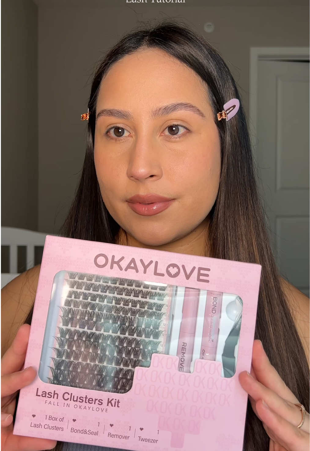 Tutorial+Lash tips to make them last longer!💗 #okaylove #lashclusters #diylashes #lashtips 