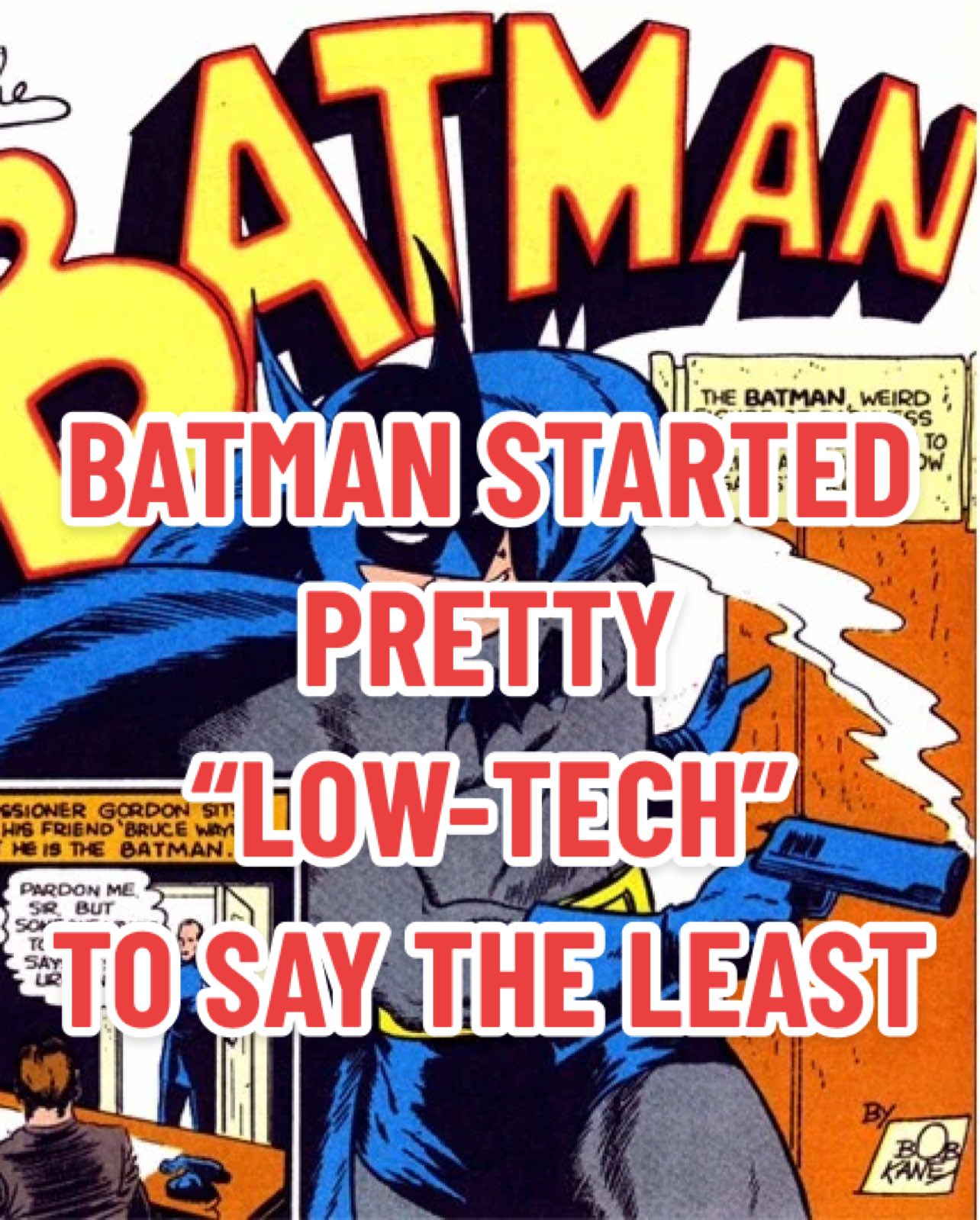#stitch with @Lilcoffey.lucas Bruce’s “one man war on crime” was just a dude and a dream when he started off #DC #batman #funny #comics 