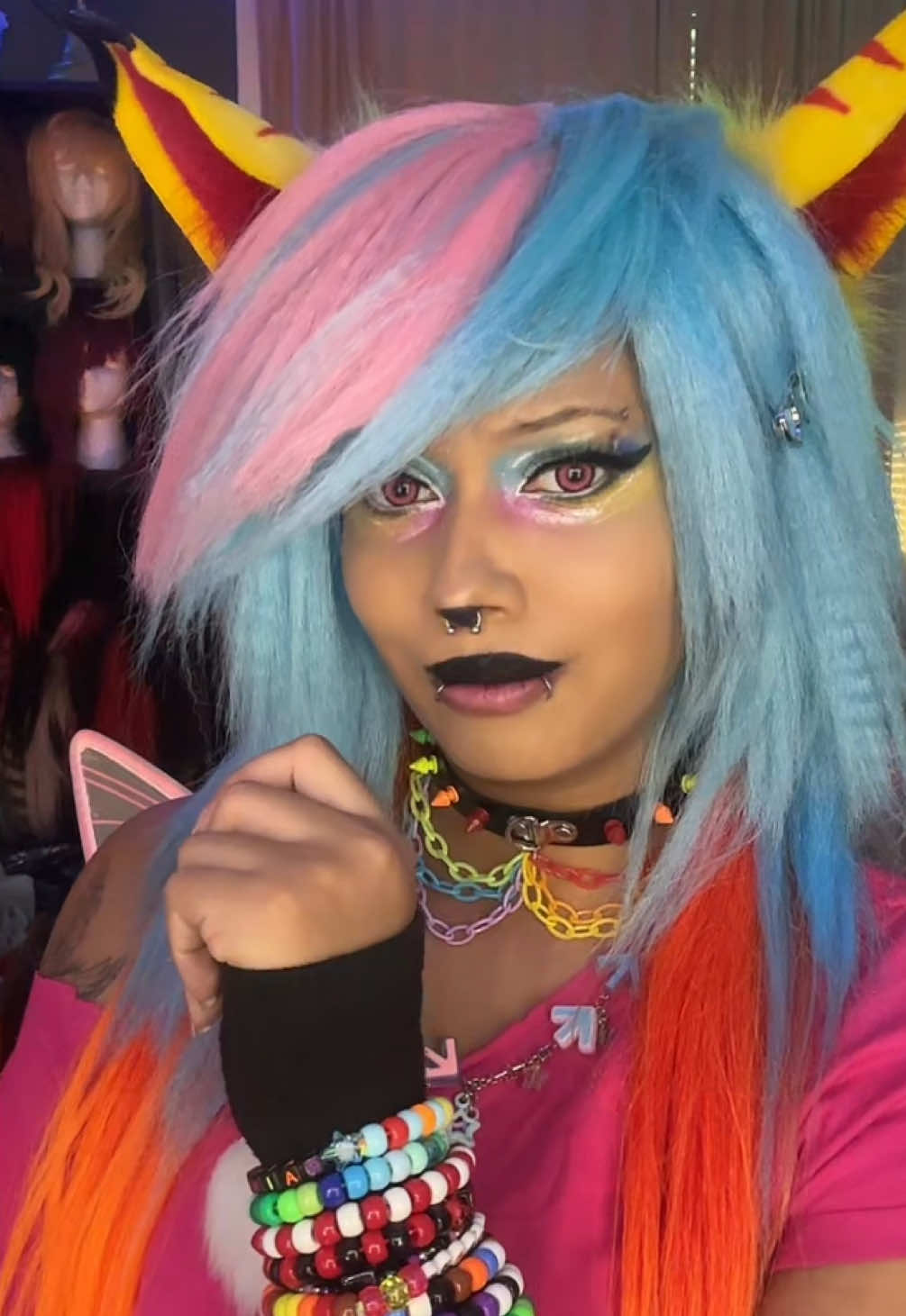 Did y’all know she’s one of my favs to cosplay? #queenbee #queenbeecosplay #helluvaboss #helluvabosscosplay #cosplay 