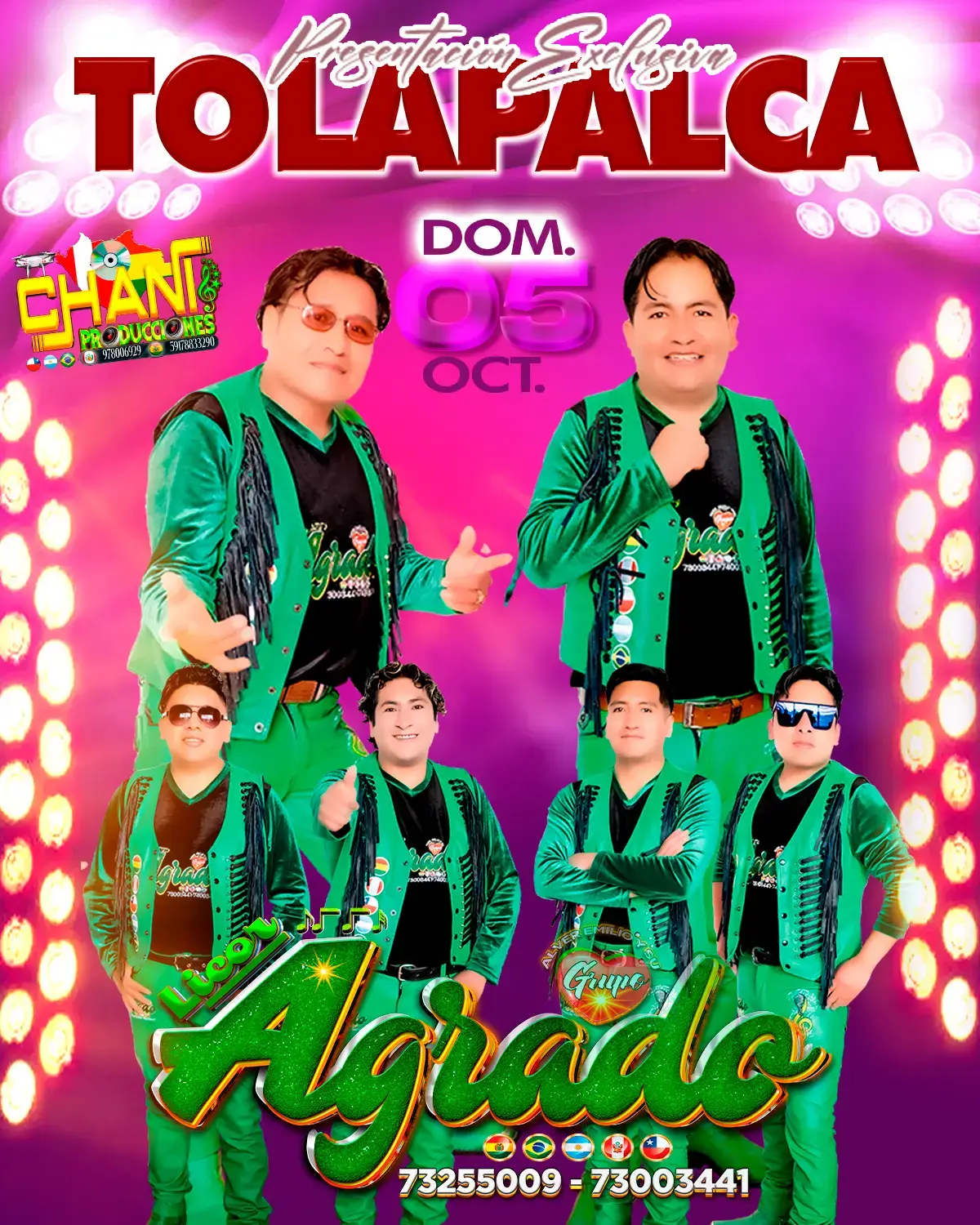 GRUPO LICOR AGRADO EN TOLAPALCA