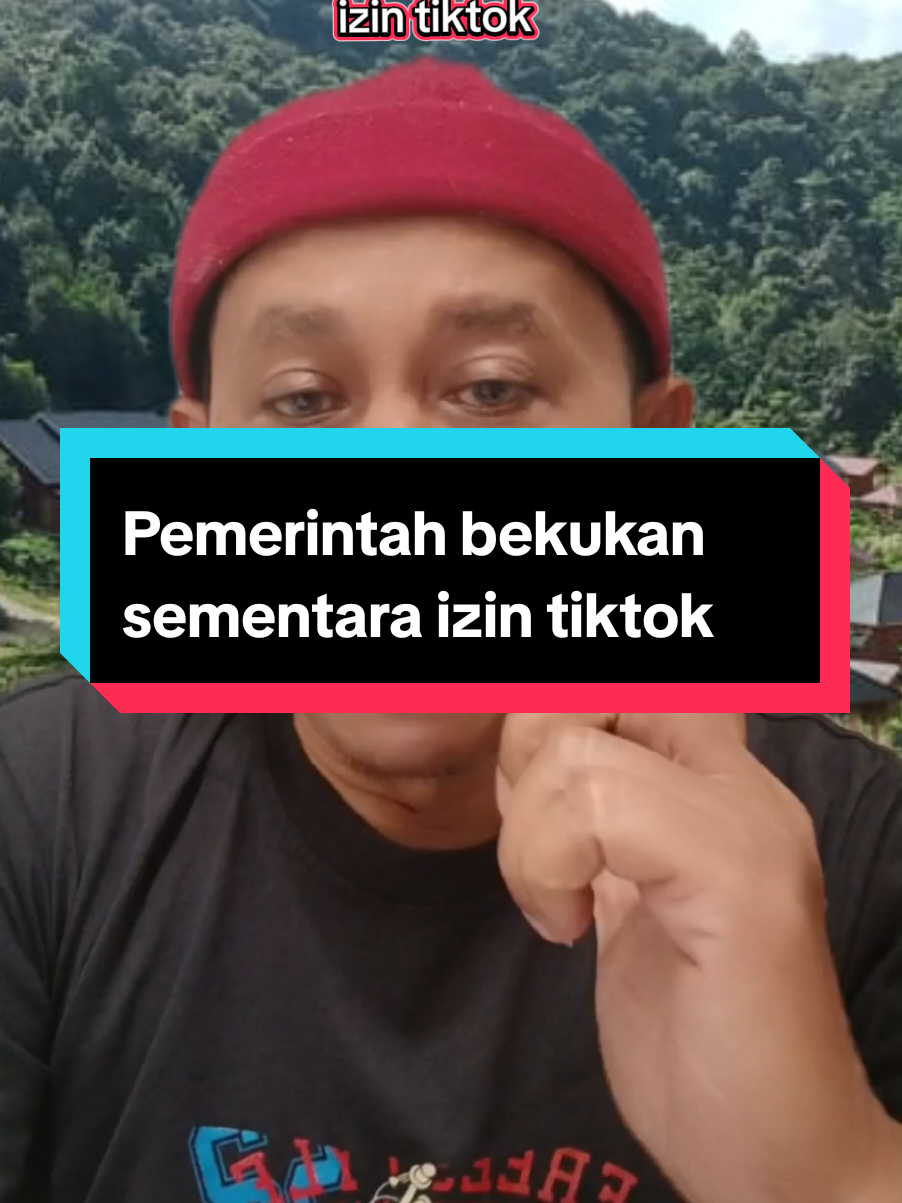 Pemerintah bekukan sementara izin tiktok di indonesia #aturan #aturantiktok 