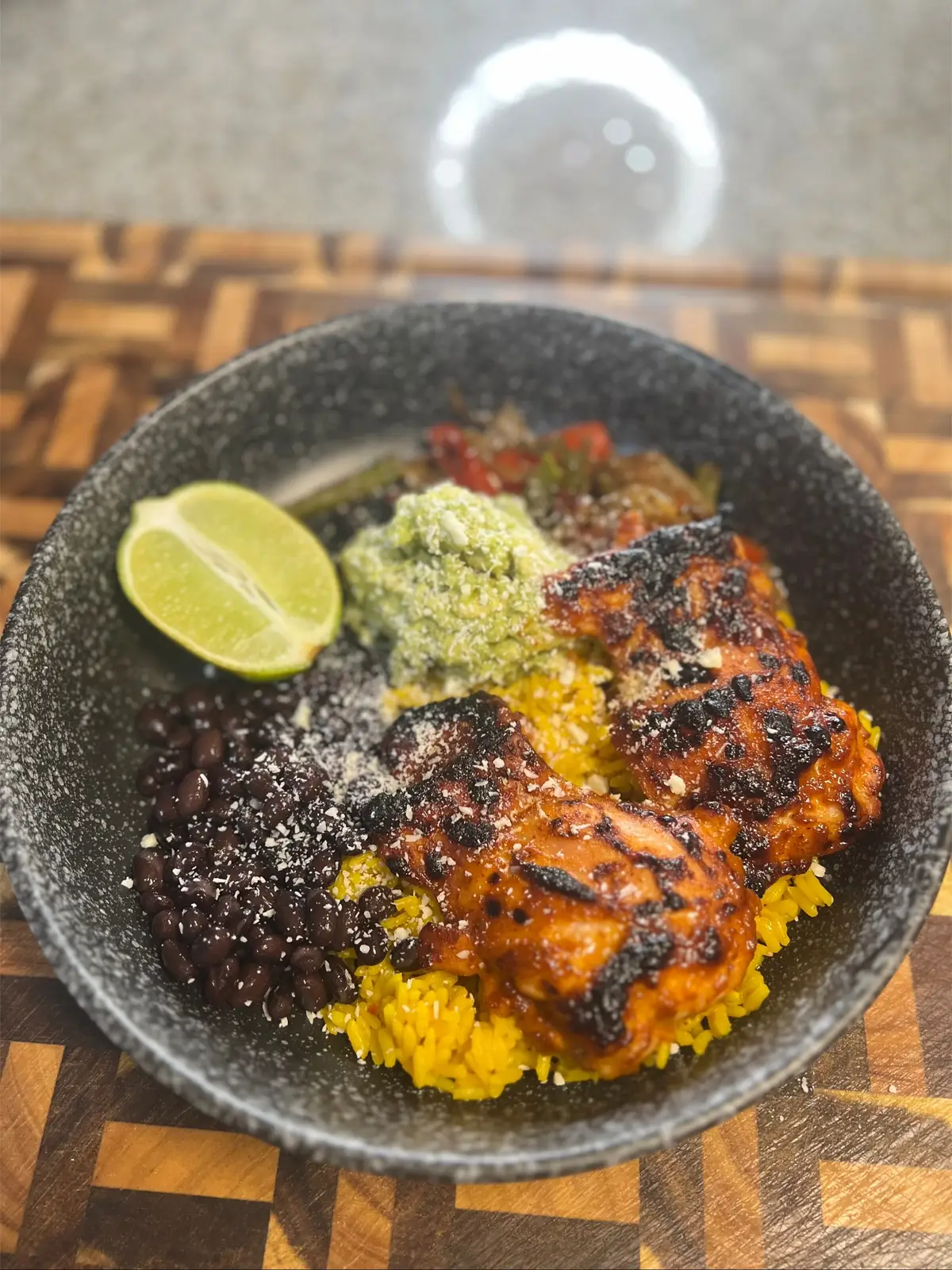 Nah babe we got chipotle at home 😏 #chipotle #honeychipoltechicken 