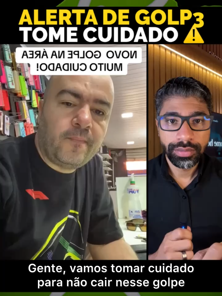 Alerta de golp3! Tome cuidado ⚠️