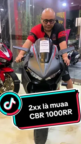 Con bò rừng CBR1000RR chỉ 2xx thôi ae ạ. Quá bèo nhèo cho 1 iem sport 1000cc #cbr1000#moto#pkl#xuhuong