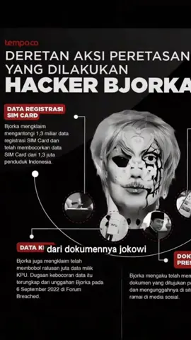 prediksi komunitas indigo ind, sebentar lagi bjorka akan buat video klarifikasi, kalo yg ditangkap itu bukan bjorka😂🤭 #bjorka #hacker #fyp #pageforyou #viral  source:vt/Issei Nugroho