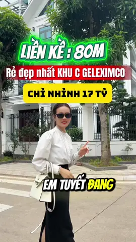 📚 Siêu hiếm: Liền kề 80m, sẵn sổ đỏ, 2 mặt thoáng, gần đường Lê Trọng Tấn.  GIÁ RẺ NHẤT KHU C GELEXIMCO. #geleximco #geleximcoletrongtan #khucgeleximco #bietthulienke #bds #bdshadong 