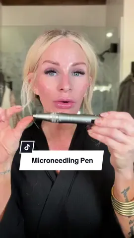 Replying to @Bagger🖤Barnes💋 micro needling at home #microneedlingface #microneedling #antiagingfacial #over40skincare #glowingskincare 
