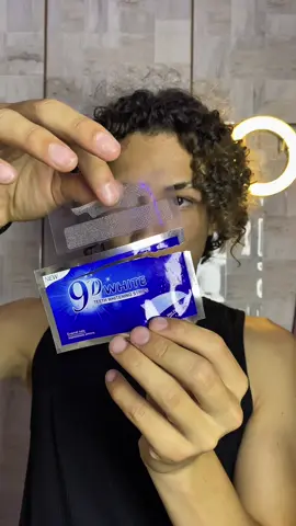 Fita clareadora 9D #dentes #fitaclareadora #fy #fyp #foryou 