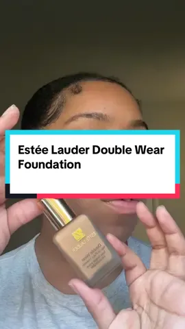 I’m using Estée Lauder Double Wear Foundation shade 4N2 (spiced sand ) @CXS @Estée Lauder  #foundationreview #makeupswatch #doublewearfoundation #esteelauderdoublewear #bestmakeupforoilyskin 