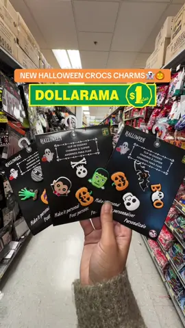 & for $1.75 each, what a steaaal! 👻 more dollarama vlogs on the way as requested:) . . #dollarama #mtl #montreal #dollaramavlog #dollaramafinds Dollarama canada Dollarama finds Dollarama haul Viral Dollarama  Crocs charma Halloween 
