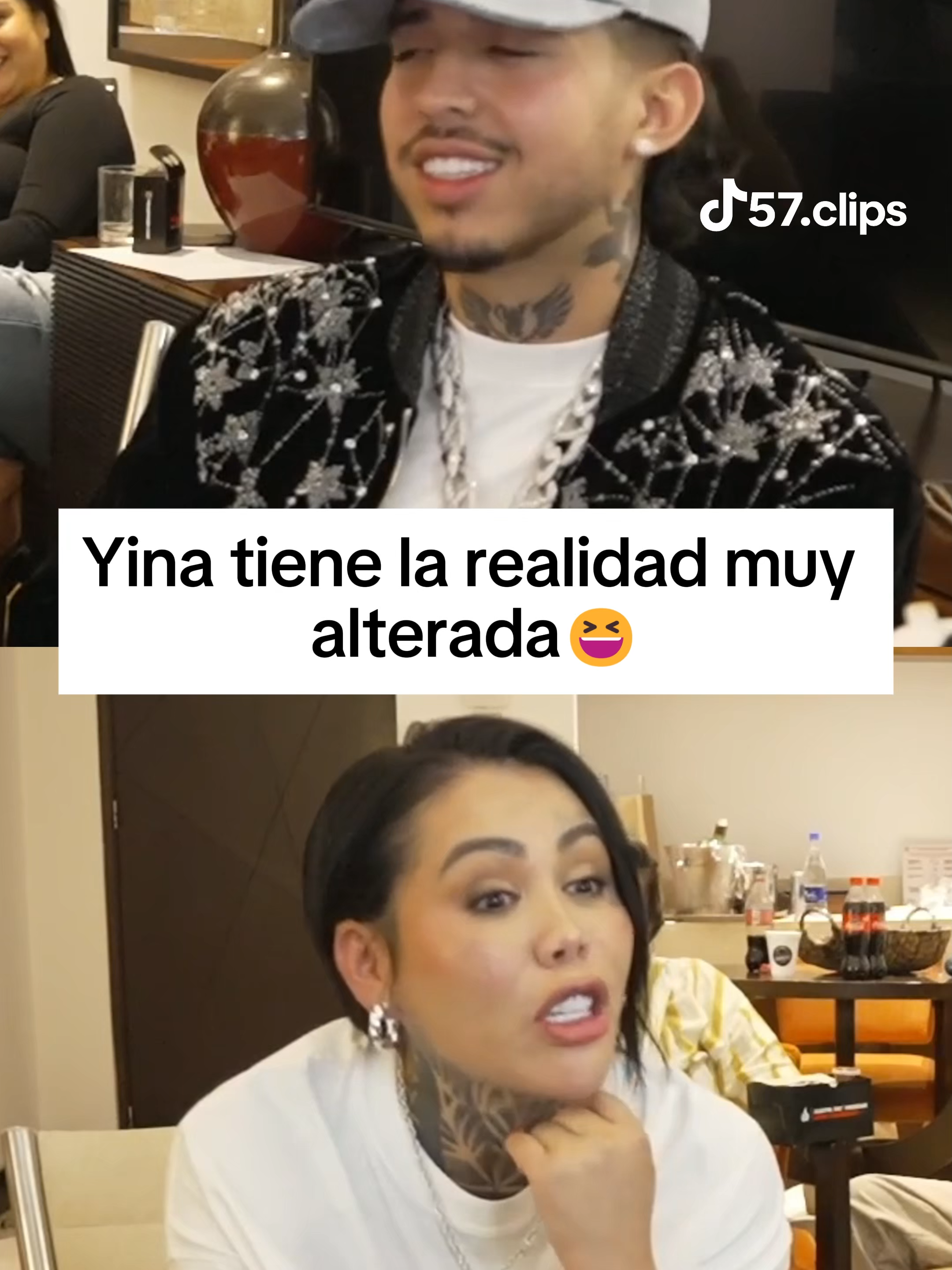 Westcol baja de la nube a Yina Calderon😆 #westcol #yinacalderon #polemica