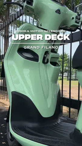 Upgrade Tampilan dan Perlindungan! 🔥 Upper Deck Grand Filano berbahan rubber premium quality — kuat, lentur, dan tahan lama! ✅ Desain presisi ✅ Anti selip & nyaman dipijak ✅ Sudah termasuk lem perekat kuat, tinggal pasang tanpa ribet! Bikin motormu makin keren dan terlindungi dari goresan maupun cuaca ekstrem. Cocok untuk kamu yang peduli detail dan ingin tampil beda! 💯 📦 Ready stok — langsung order sekarang! #GrandFilano #UpperDeck #AksesorisMotor #RubberDeck #ModifikasiMotor