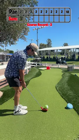 Can I break the @BucketGolf course record??  #golf #bucketgolf 