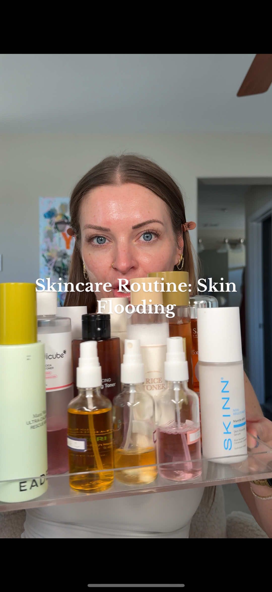 Part 1: Skin Flooding 💦  This is a new kind of content for me 🥹 Sharing some of my routines and favorites!🤎  @EADEM Mami Wata @COSRX Official The Ceramide Skin Barrier Moisturizing Mist @CLEARSTEM Skincare BrightMeUp Toner @SHISEIDO Facial Cotton @acwell_official Licorice Cleansing Toner @medicube global PDRN Pink Soothing Toner @Sadoer Vit C Brightening Toner @imfrom_us Rice Toner + Mugwort Essence  @haruharu wonder Black Rice Probiotics Barrier Essence  @SKINN Cosmetics Mantle Milk #skinflooding #skincareroutine #koreanskincare #tonerroutine #kbeauty 