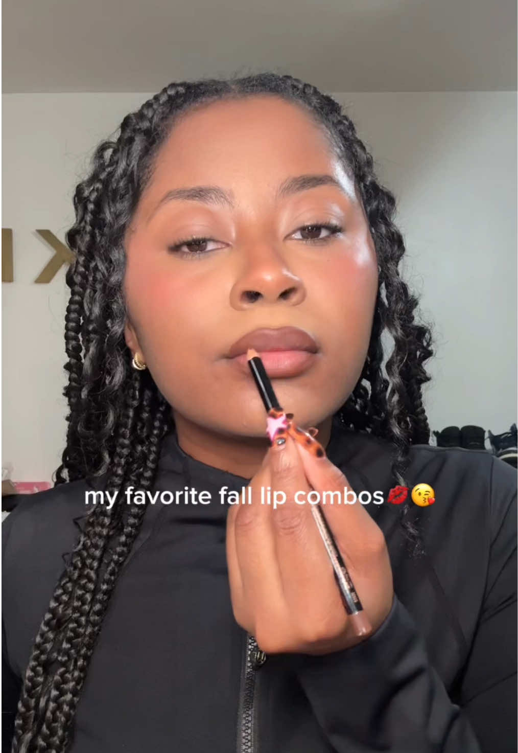 Fall lip inspo, courtesy of @Nakia Sunshine! Mix & match our new Lip Liner + Lipstick shades to create 3 unforgettable combos: ✨ Midnight Rouge + Hazelnut Lipstick ✨ Midnight Rouge + Crystal Lip Gloss ✨ Cinnamon + Soft Haze Lipstick + Crystal Lip Glos #ABHLips #AnastasiaBeverlyHills #lipcombo #tiktokshopfinds