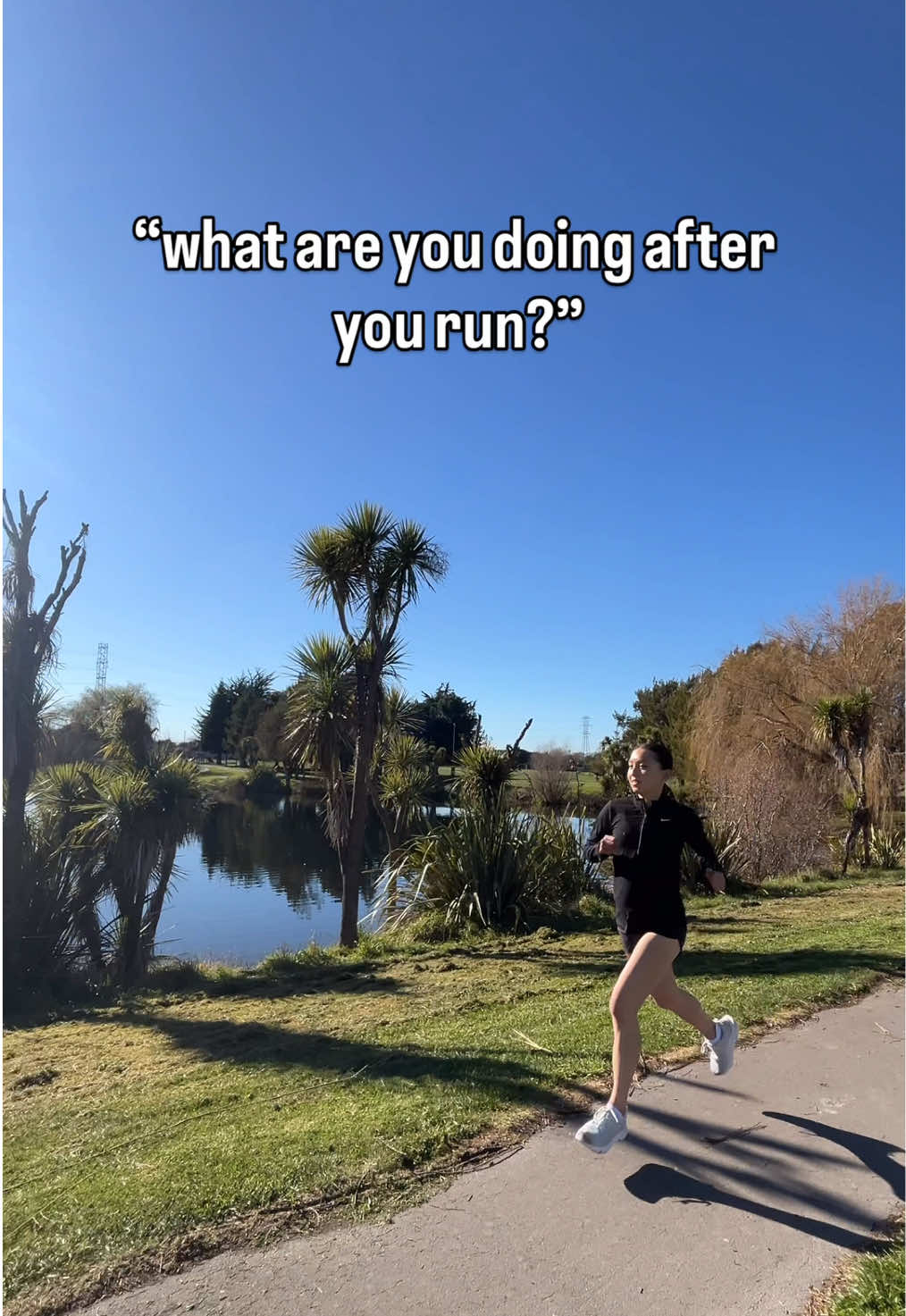 after my run, it’s going downnn 😋 #run #runner #Running #runnerthings #runnergirl   