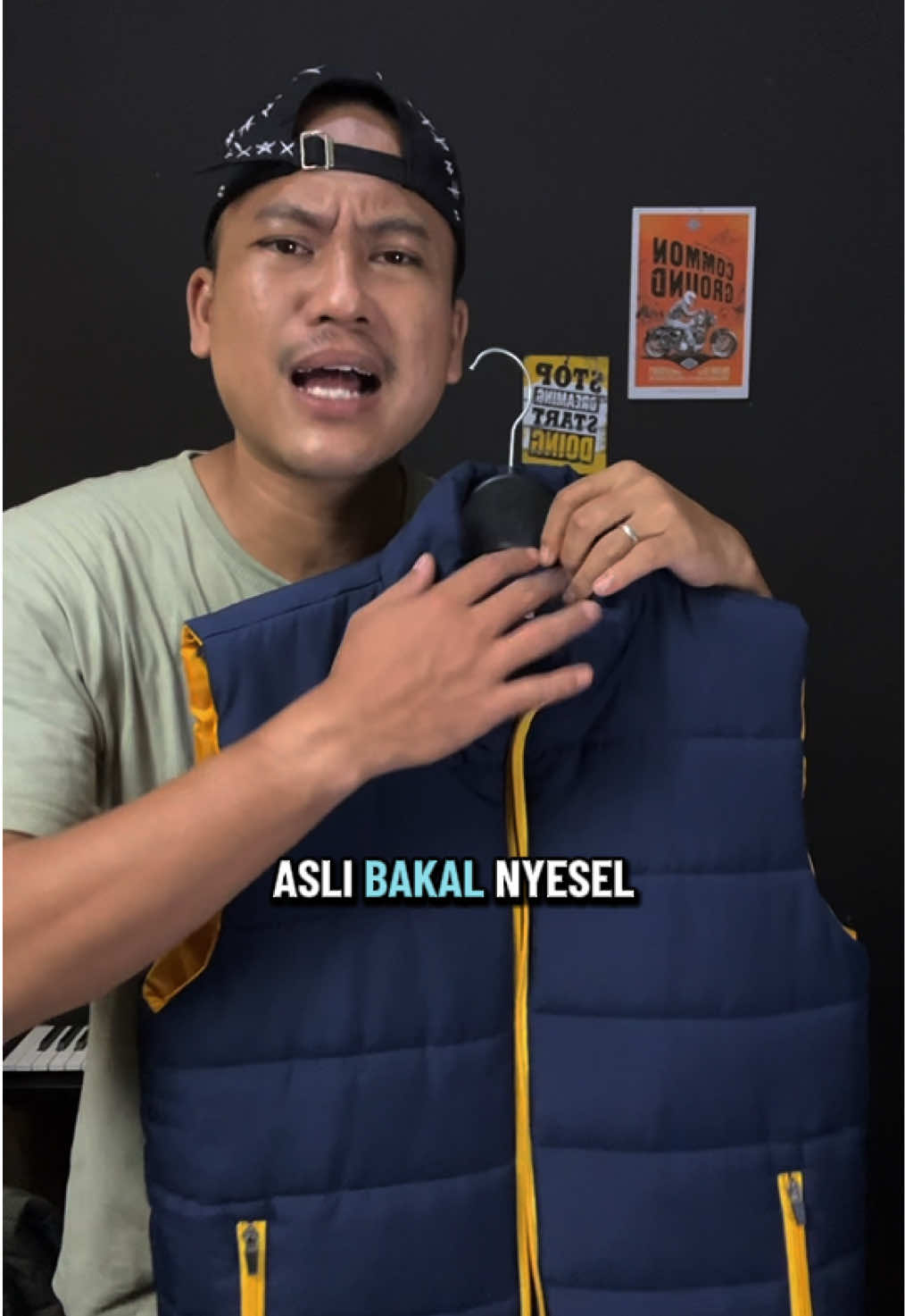 Rompi keren anti angin #rompi #vest #rompiparasut #rompimotor 