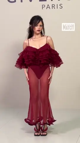 Jenna wearing Givenchy at spring summer event in Paris #jennaortega #givenchy #springsummer #paris #reddress 