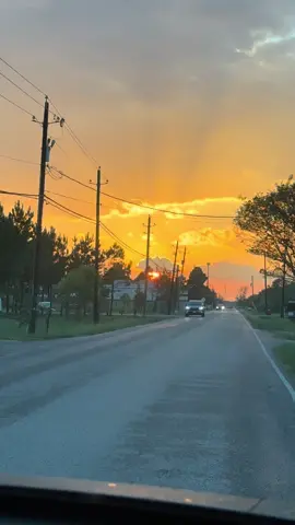 Qué hermoso atardecer en Texas Alvin EEUU 