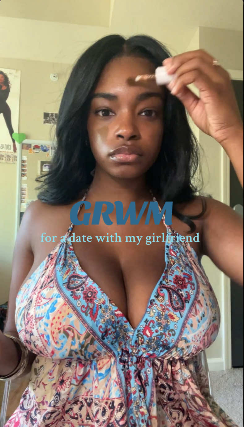 we’re going thrifting and then seeing a movie!! #fyp #grwm #makeup #wlw #datenight @Juvia’s Place @tarte cosmetics @Maybelline NY @e.l.f. Cosmetics @Huda Beauty 