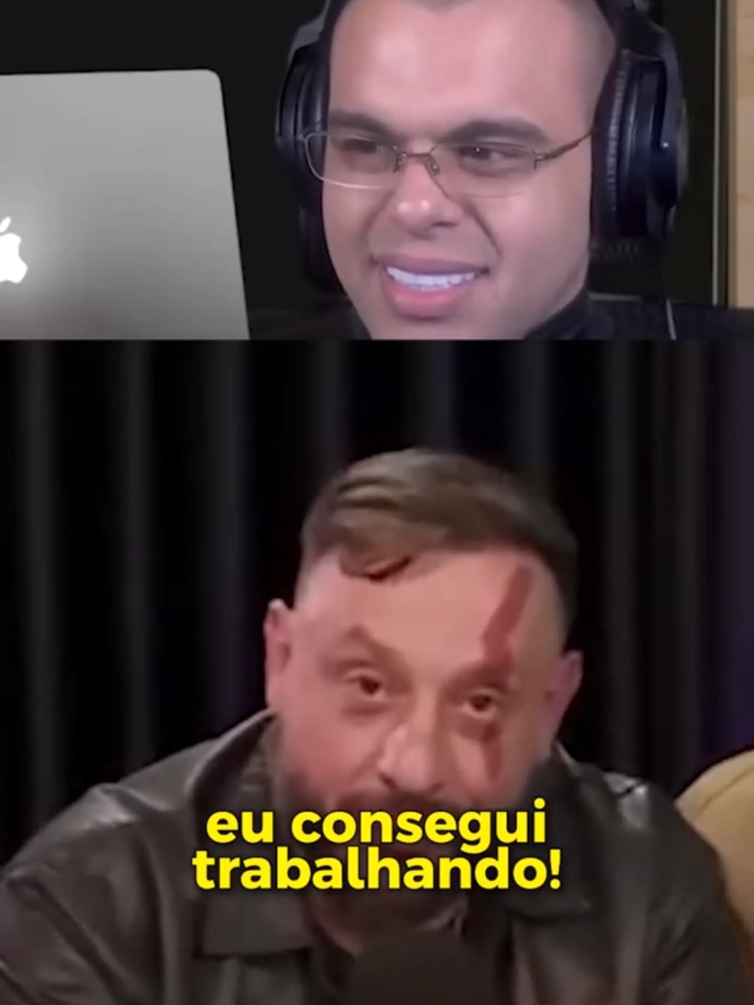 Consegui trabalhando, não foi casando... Luisa Mell leva invertida do Biólogo Henrique