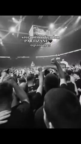 srecan ti 80-ti rodjendan-crno bela ljubavi !🖤🤍 | #fkpartizan #kkpartizan #partizan #srbija #rodjendan 