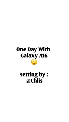 one day with galaxy a16😉 #samsung #samsunga165g #testcamera #tutorials #chlis412 