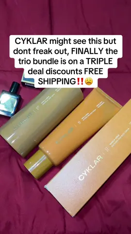 They all smells divine!! #cyklar #cyklarbundle #cyklarbodywash @CYKLAR #tiktokshopfalldealsforyou #bodycare 