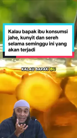 Kalau bapak ibu konsumsi jahe, kunyit dan sereh selama seminggu ini yang akan terjadi  #tehserehkunyitjahe #tehrimpang #minumansehat #tehherbal #tipssehat 