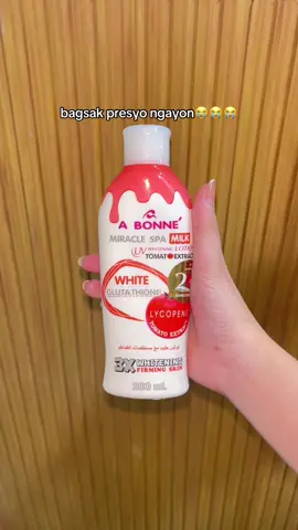 lala ng sale ngayon😭 #abonnewhitetomatolotion  