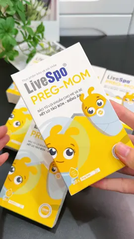 Các mom tham khảo dòng men vi sinh chứa bào tử lợi khuẩn cho bé của mình nha cả nhà#menvisinh #livespo #navax#pregmom #xuhuong 