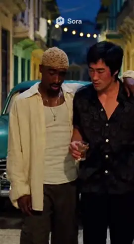 Water can’t fight like rum #brucelee #2pac #fyp #cuba #rum 
