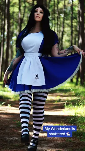 My Wonderland is shattered 🐇 #alice #madness #themoistqueen #tattedbadass #photooftheday 