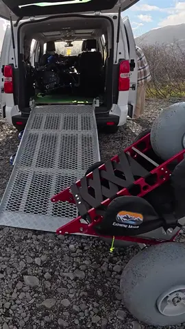 Check out this cool ramp and van in Iceland. It made storing the Extreme Motus so easy.
