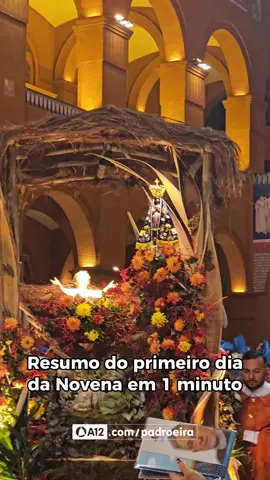 Comente qual foi o seu momento preferido da Novena Solene de hoje! 😍   Todos os dias postaremos um resumo de como foi a novena, com alguns momentos para você acompanhar em nossa série 
