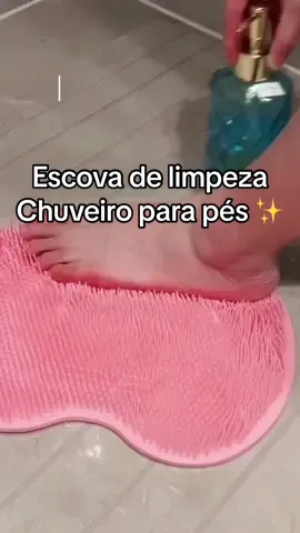 Escova de limpeza esfoliante para pés Chuveiro para pés 🦶 ✨ Produtinho mais vendido da Shopee e indispensável para o seu banho  🔎ID: CBR-VGD-ECB  Ou comenta QUERO que eu te envio o link   #creatorsearchinsights  #higienepessoal #esfoliacao #escovaparapes #shopee 