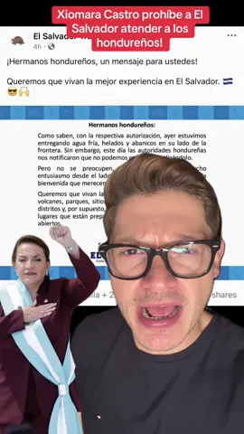 El gobierno de Xiomara Castro prohíbe al gobierno de El Salvador que atienda bien a los hondureños que viajan! #honduras #elsalvador #xiomaracastro #fyp 
