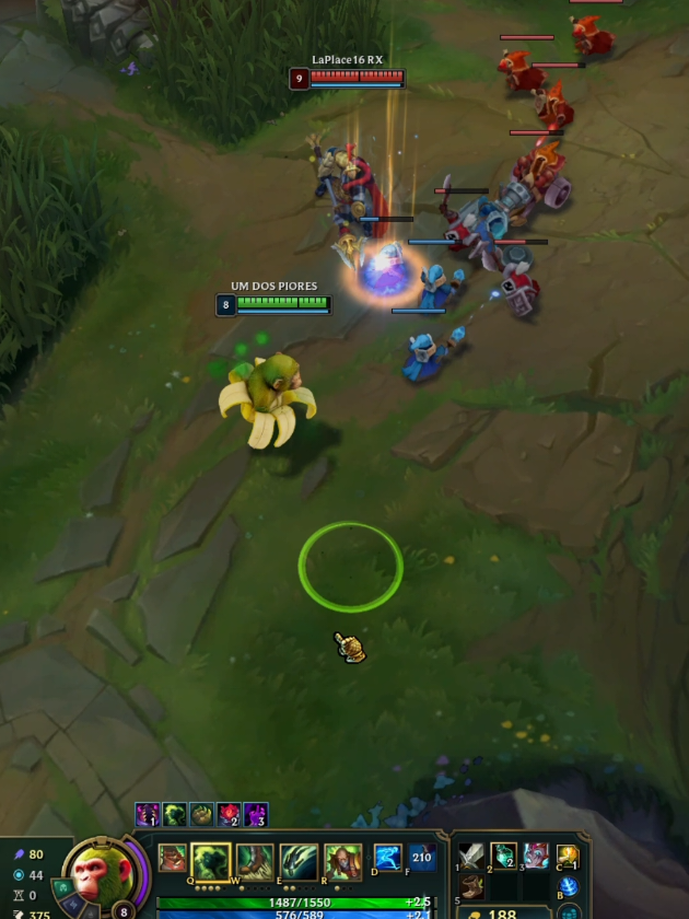 Chimpanzini Bananini Singedini #leagueoflegends #wildrift #leaguetiktok 