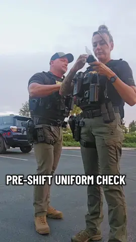 If you and your partner dont pick and clean eachother like chimpanzees before shift, how close are you even? 😅🐕 #k9deputy #sheriffdeputy #k9softiktok #femalek9handler #foryoupage 